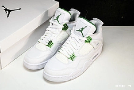 Jordan Retro Metallic 4 Green 0721